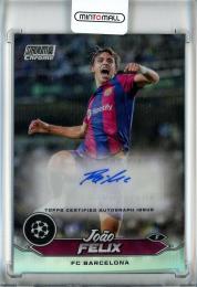 2023-24 Topps Stadium Club Chrome UEFA Champions League soccer Joao Felix Chrome Autographs/#CA-JF