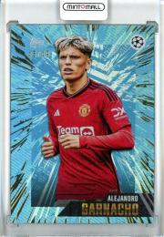 2023-24 Topps x Whip Gold Alejandro Garnacho Blue/Current Stars【43/49】 Manchester United