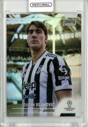 2021-22 Topps Stadium Club Chrome  Dusan Vlahovic Refractor