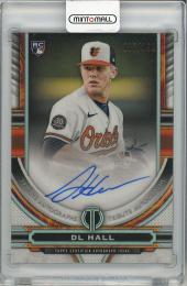 【裏面右側微キズあり】2023 TOPPS Tribute Dl Hall Autograph (RC)【087/199】