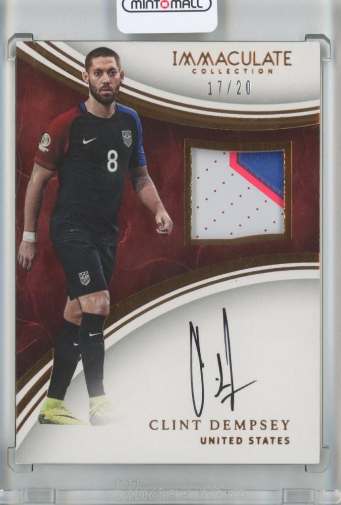 PANINI IMMACULATE SOCCER デンプシー　サイン ミントモール / MINT 池袋店 / 2017 Panini Immaculate