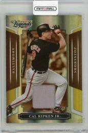2008 DONRUSS Sports Legends Cal Ripken Jr. Materials Mirror Gold #75【18/25】 Baltimore Orioles