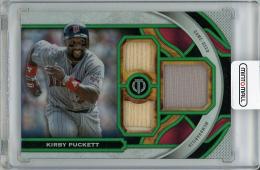 【表面微スレあり】2023 TOPPS Tribute Kirby Puckett Game Used Memorabilia【68/99】