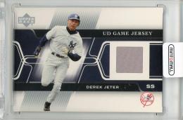 2005 UPPER DECK Derek Jeter Game Jersey #DJ New York Yankees