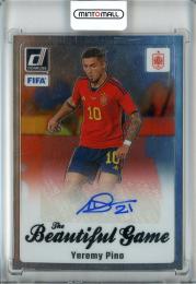2023-24 Panini Donruss FIFA Yeremy Pino The Beautiful Game/Autograph Spain
