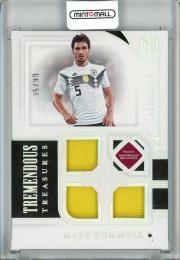 2022 Panini National Treasures Road to the World Cup Mats Hummels Tremendous Treasures【35/99】 Germany