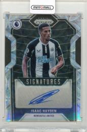 2021-22 PANINI Prizm English Premier League Isaac Hayden Signatures Prizms Choice #28 Newcastle United