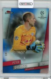 2019-20 Topps Finest UEFA Champions League RB Leipzig Peter Gulacsi Base Blue(パラレル版) 047/150