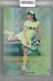 2023 BBM FUSION  惣田紗莉渚 始球式カード ホロ銀紙版(パラレル版) 47/50