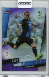 2019-20 Topps Finest UEFA Champions League Club Brugge Ruud Vormer Base Purple(パラレル版) 168/250