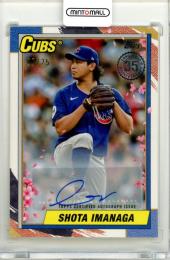 2025 Topps Update Series Japan Edition Shota Imanaga #90J-14 Autograph Card【07/25】 Cubs