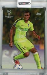 2015-16 Topps UEFA Champions League Showcase KAA Gent Renato Neto Base Green(パラレル版) 95/99