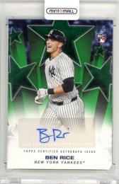 2025 TOPPS  BEN RICE AUTOGRAPH CARD【96/99】 NEW YORK YANKEES