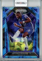 2020-21 Panini Prizm Premier League Soccer Antonio Rudiger Prizms Blue Ice/#214【26/75】 Chelsea FC