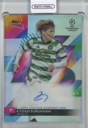 2023-24 Finest UEFA Club Competition Kyogo Furuhashi Autographs #AKF Celtic FC