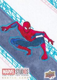 2019 UD Marvel Studios First Ten Years  Ethan Castillo Sketch
