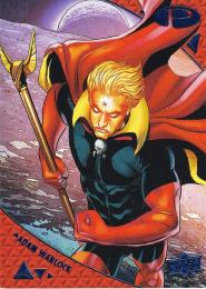2019 Upper Deck Marvel Premier  Adam Warlock Base Blueパラレル版 48/50