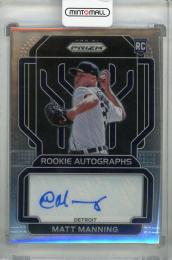 2022 Panini Prizm Detroit Matt Manning Rookie Autographs