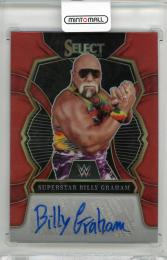 2023 PANINI Select WWE Superstar Billy Graham Signatures Prizms Red #SGSBG【21/60】