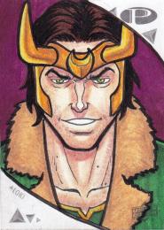 2019 Upper Deck Marvel Premier  Vicente Moavero Sketch