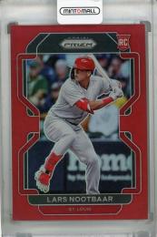 2022 Panini Prizm St. Louis Lars Nootbaar Base Red (RC)(パラレル版)