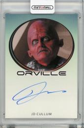 2019 RITTENHOUSE The Orville  JD Cullum (As Calivon Zoo Administrator) Autograph
