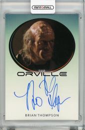 2019 RITTENHOUSE The Orville  Brian Thompson (As Drogen) Autograph