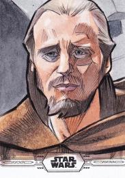 2019 Topps Star Wars Chrome Legacy  Brad Hudson Sketch