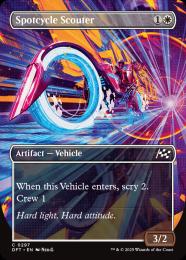 【DFT】【ENG】〈297-C-W〉《偵察二輪車/Spotcycle Scouter》ボーダーレス版