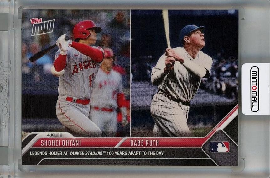 ミントモール / MINT 千葉店 / 2023 Topps Now Shohei Ohtani / Babe Ruth Base #143