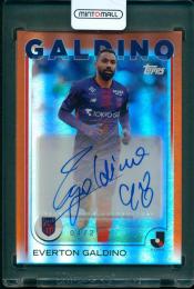 2025 Topps J.LEAGUE FLAGSHIP エヴェルトン・ガウディーノ 直筆サイン入りカード【4/25】 FC東京