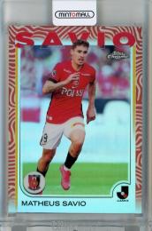 Topps Jリーグ プレミアム マテウス サヴィオ SHORT PRINTS JAPANESE BORDER VARIATIONS 浦和レッズ