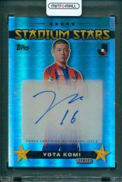 2025 Topps J.LEAGUE FLAGSHIP 小見洋太 STADIUM STARS AUTOGRAPH 直筆サイン入りカード アルビレックス新潟