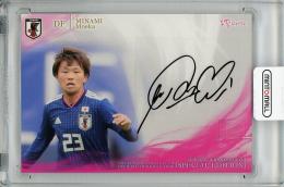 2019 EPOCH サッカー日本代表 スペシャルエディション  南萌華 直筆サインカード 38/45