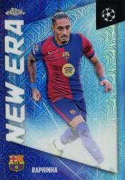 2024-25 Topps SC UEFA Club Competitions【Japan Edition】#NE-2 Raphinha【New Era/Chrome Mojo】インサートカード