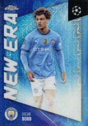 2024-25 Topps SC UEFA Club Competitions【Japan Edition】#NE-17 Oscar Bobb【New Era/Chrome Mojo】インサートカード