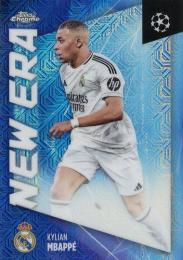 2024-25 Topps SC UEFA Club Competitions【Japan Edition】#NE-19 Kylian Mbappe【New Era/Chrome Mojo】インサートカード