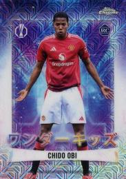 2024-25 Topps SC UEFA Club Competitions【Japan Edition】#WK-6 Chido Obi【Wonderkids/Chrome Mojo】インサートカード RC