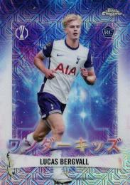 2024-25 Topps SC UEFA Club Competitions【Japan Edition】#WK-12 Lucas Bergvall【Wonderkids/Chrome Mojo】インサートカード RC