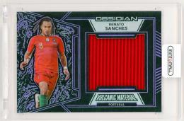 2019-20 Panini Obsidian Renato Sanches Volcanic Material Relics Purple Electric Etch Parallels【55/75】 Portugal