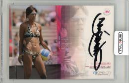 2007 BBM ビーチバレー Move on! 小泉栄子 直筆サインカード【022/100】
