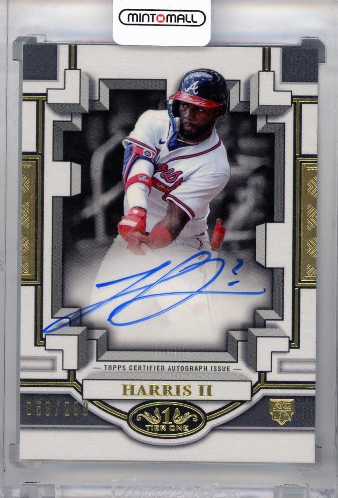 MICHAEL HARRIS II サイン入りカード 130/150 2022ナ・リーグ新人王