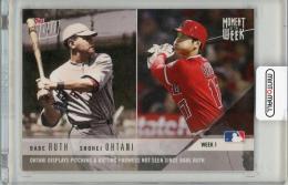 2018 TOPPS NOW Shohei Ohtani Babe Ruth #MOW-1