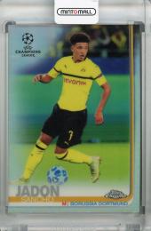 2018-19 Topps Chrome UEFA Champions League Borussia Dortmund Jadon Sancho Base Refractor (パラレル版)