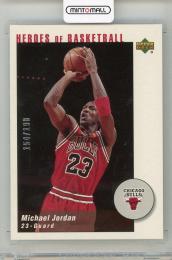 2002-03 UD Authentics Michael Jordan Michael Jordan Heroes of Basketball #MJ2【154/198】 Chicago Bulls