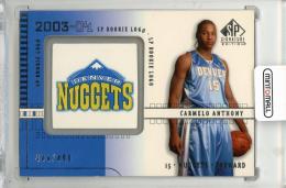 2003-04 UPPER DECK SP Signature Edition Carmelo Anthony #103 RC【444/499】 Denver Nuggets