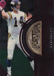 ※縁焼け有 画像参照 1998 SPx Finite  Minnesota Vikings Brad Johnson #356 Radianceパラレル版 879/900