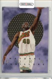 1995-96 SKYBOX E-XL Shawn Kemp Natural Born Thrillers #9 Seattle Supersonics