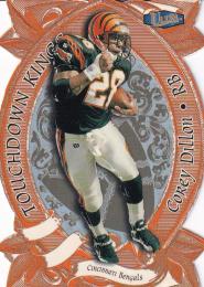 ※縁焼け有 画像参照 1998 Ultra Cincinnati Bengals Corey Dillon Touchdown Kings