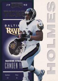 ※縁焼け有 画像参照 1998 Playoff Contenders  Baltimore Ravens Priest Holmes Ticket #5